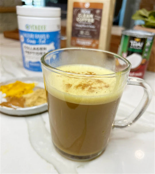 Thai Turmeric Coffee Collagen Latte