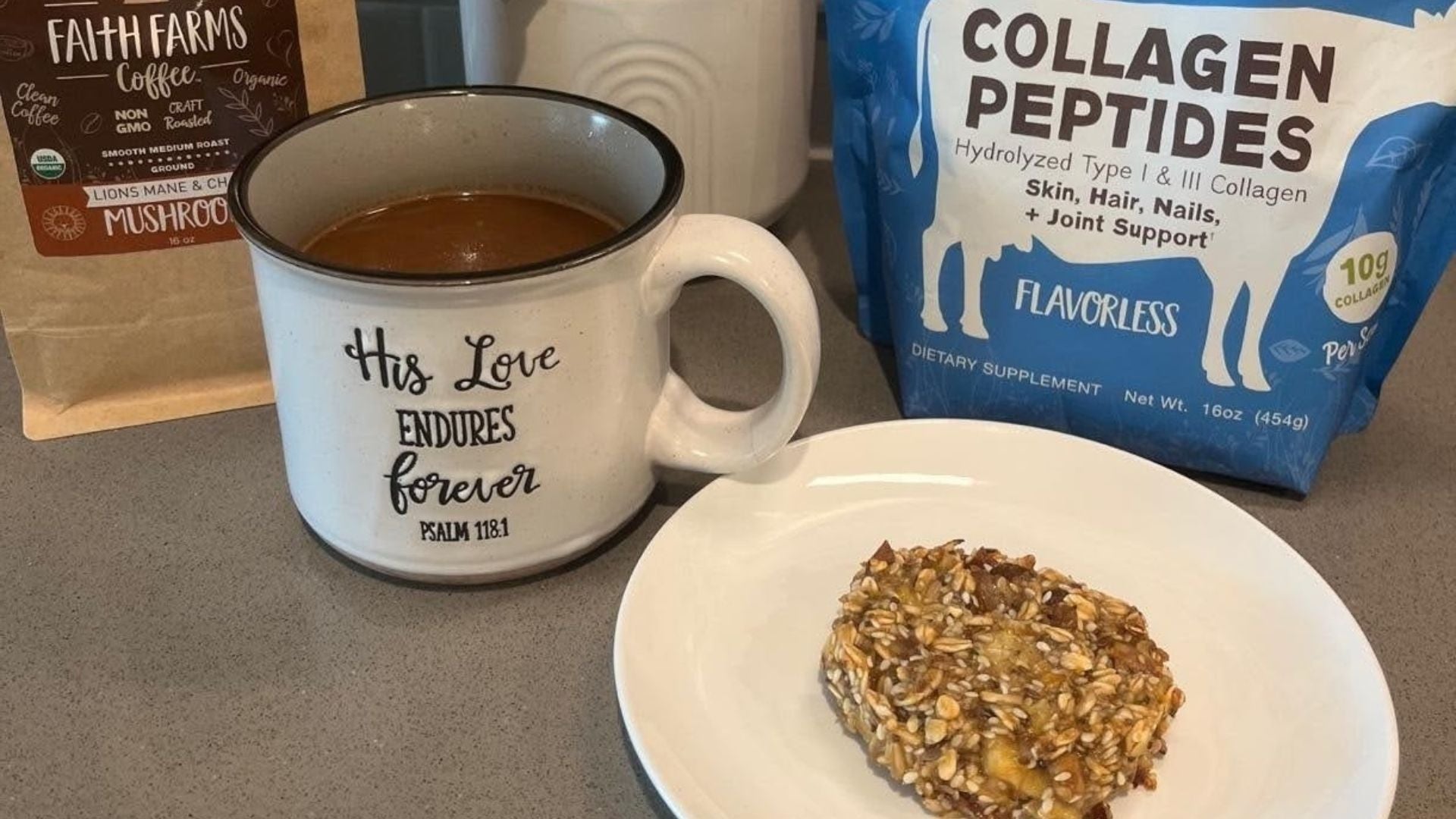 collagen breakfast cookies