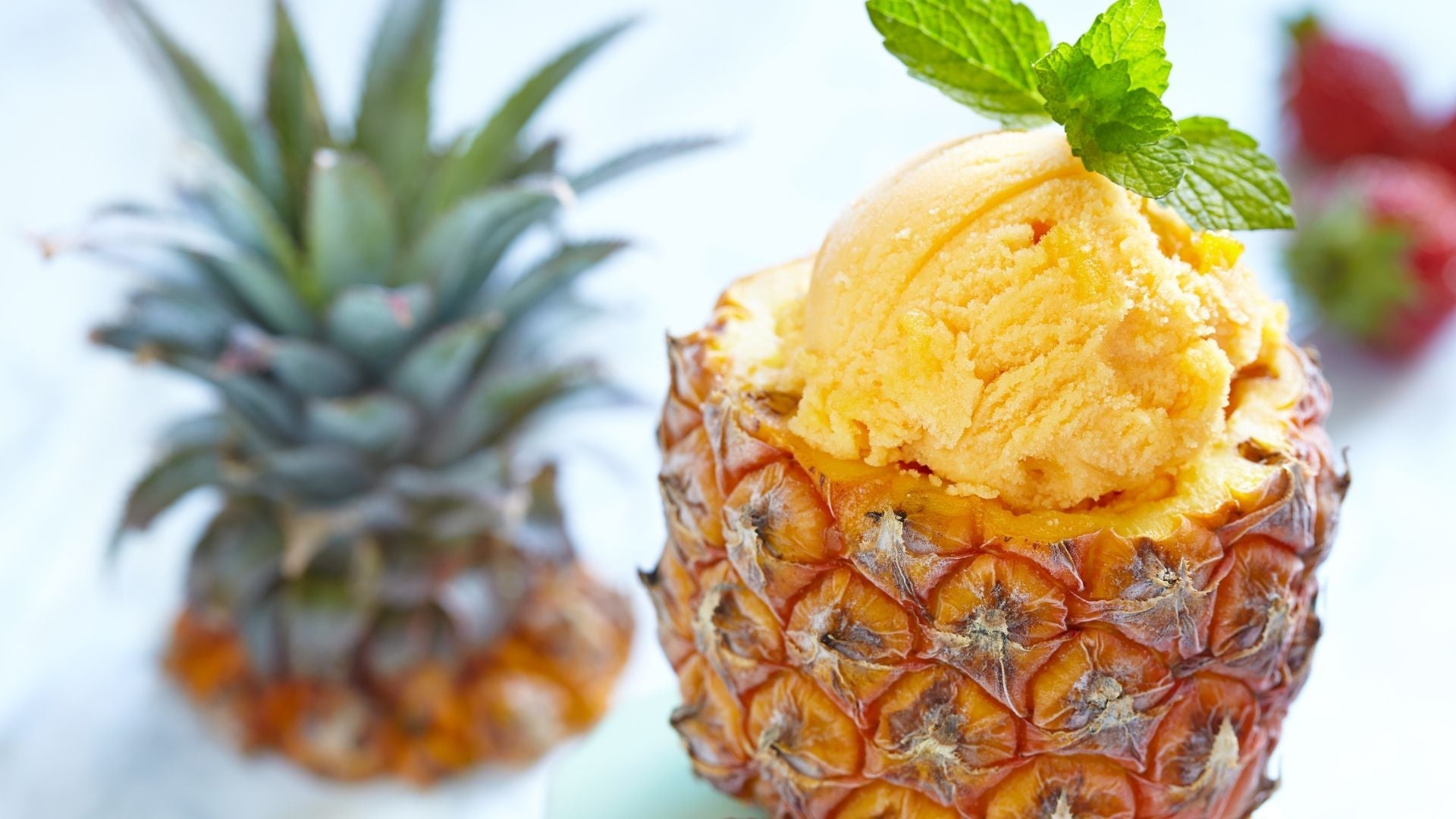 Creamy Pineapple Collagen Ice Cream Recipe