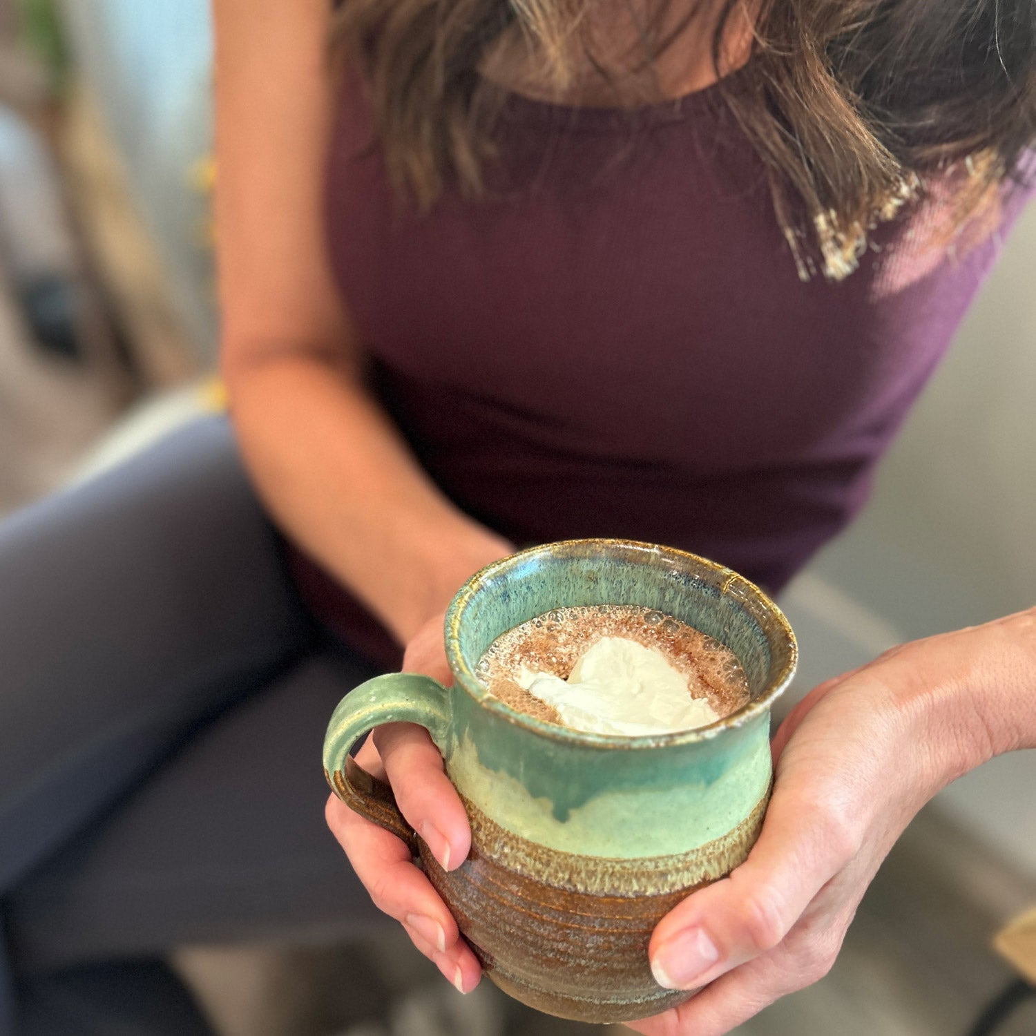 Latin Collagen Latte with Mushroom Coffee