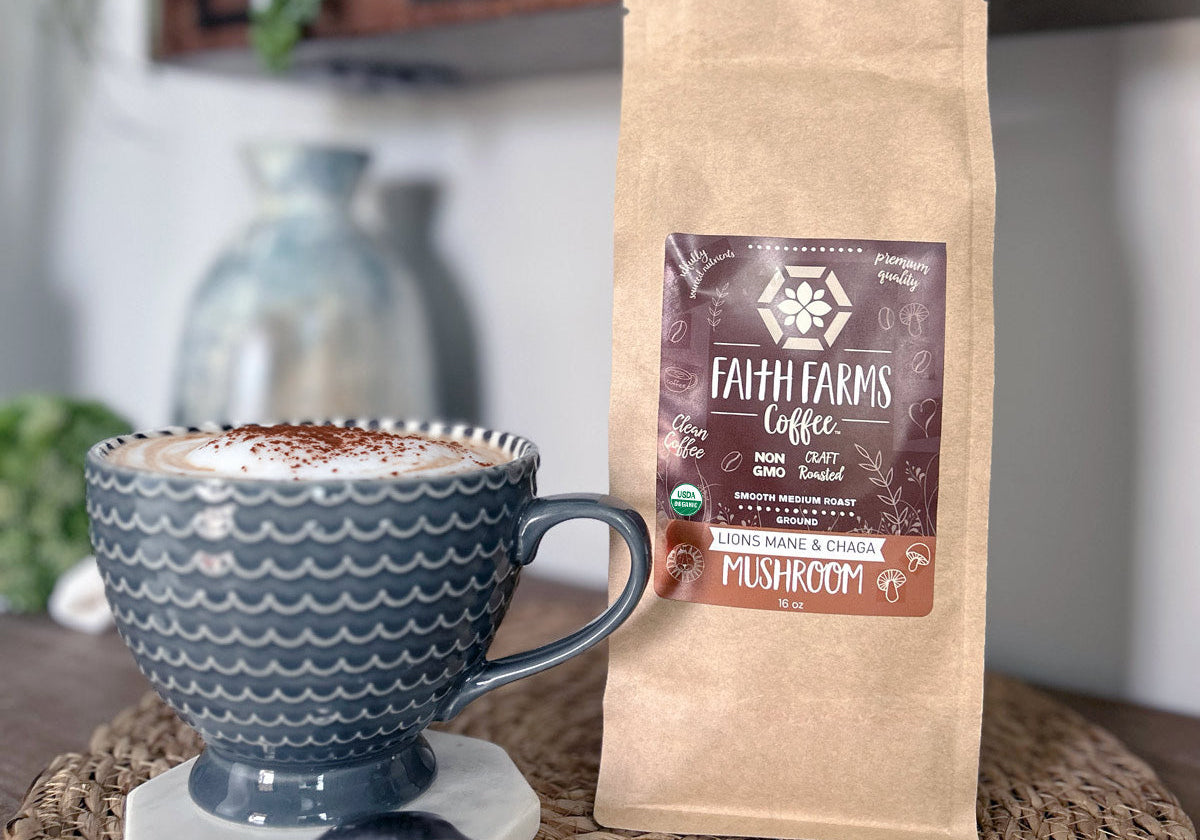 How our Faith Farms Mushroom Coffee Stacks Up to Foursigmatic