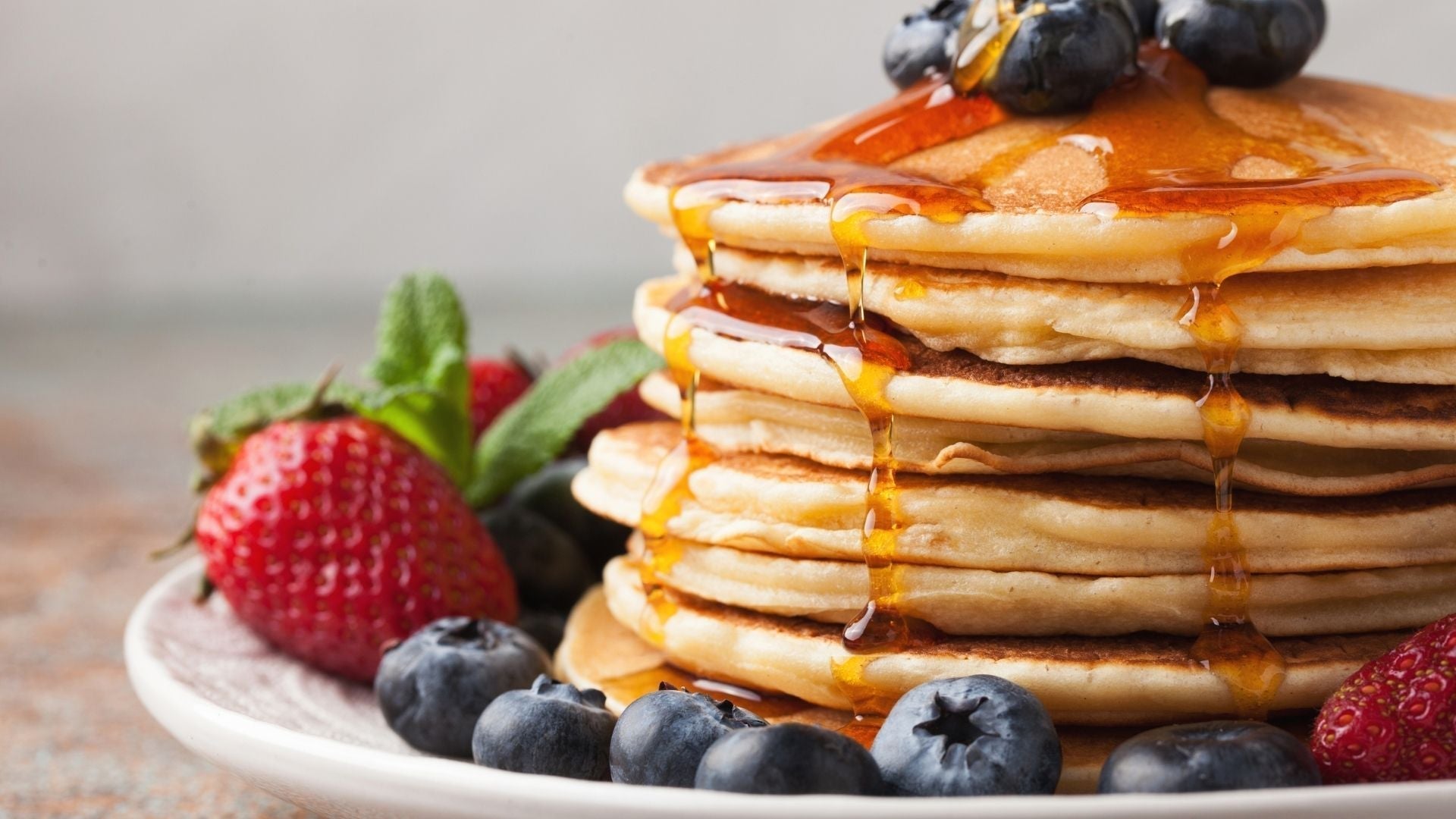 Healthy Overnight sourdough pancakes