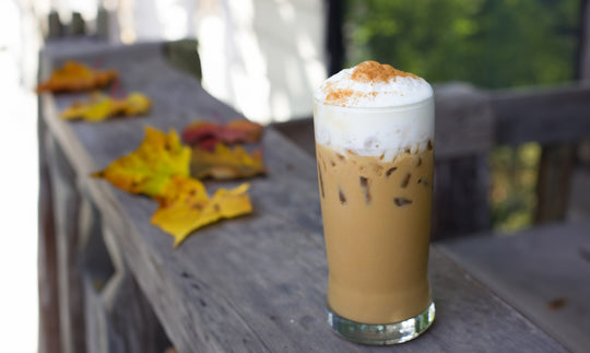 delicious pumpkin-inspired collagen cold brew