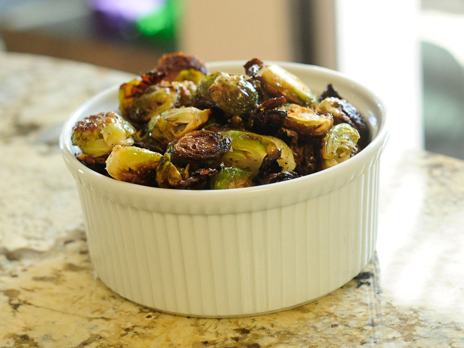 Roasted Brussels Sprouts with Crispy Edges