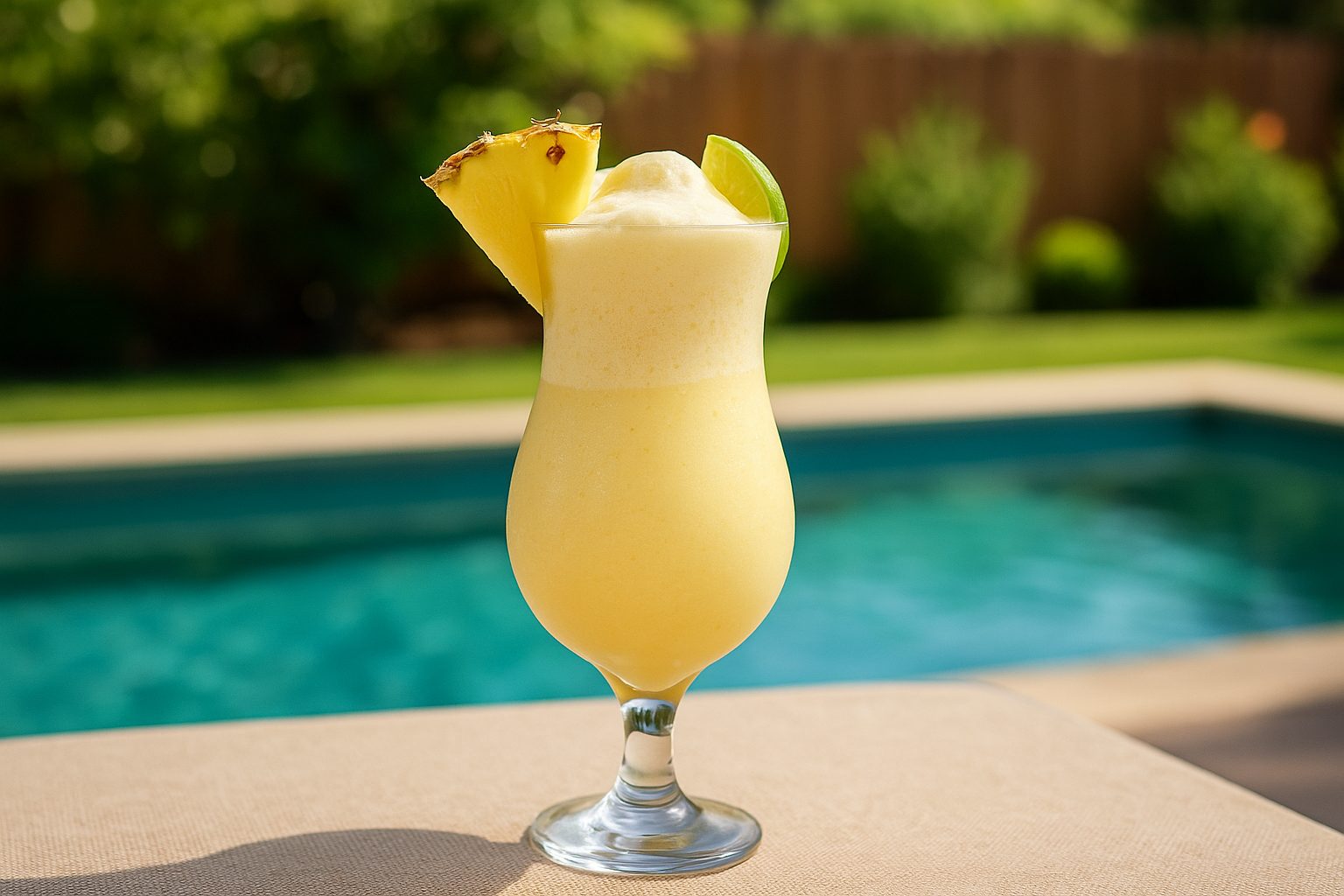 Pina Colada Collagen Float Recipe made with Yonder grass-fed collagen