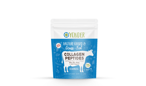 454g Yonder Collagen Peptides - Pasture Raised & Grass-Fed