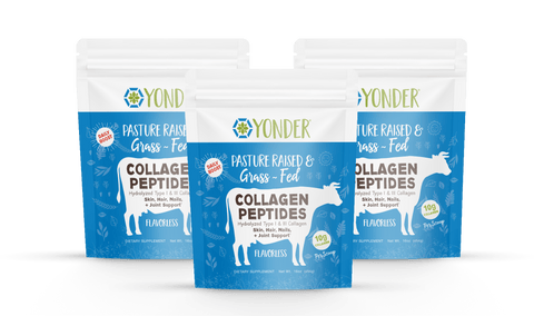 Yonder Collagen Peptides 454g (3-pack)