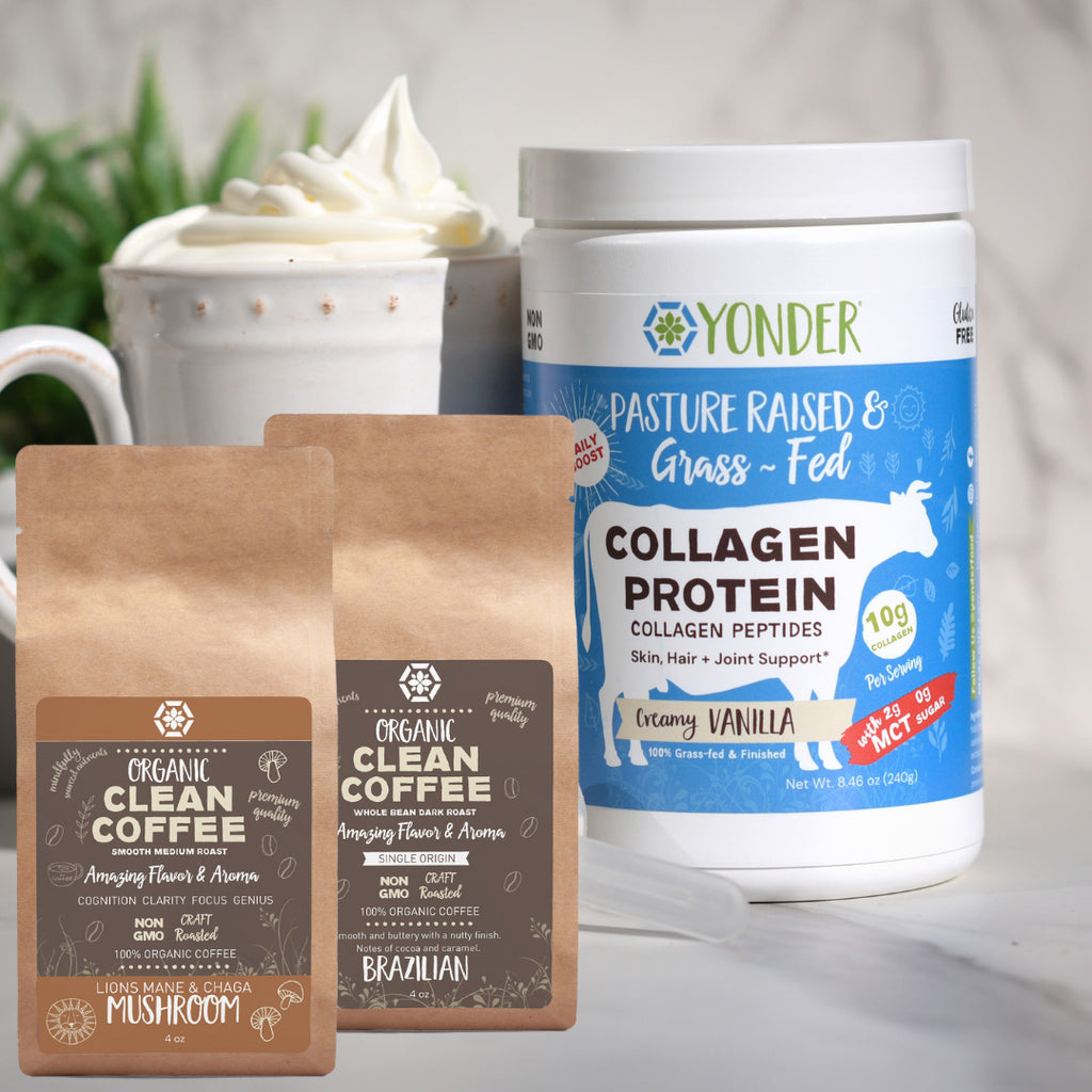 Creamy Vanilla Collagen & Coffee Set Bundle - Save 10%