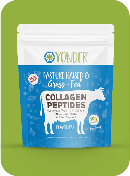 Yonder Grass-Fed Collagen Peptides Flavorless 16oz bag