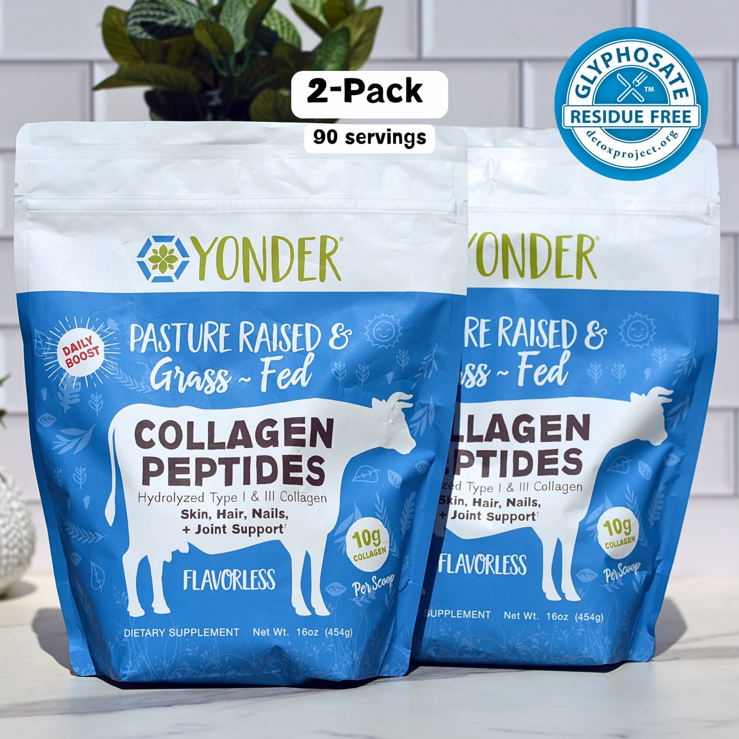 Grass-Fed Collagen Peptides - Flavorless 454g